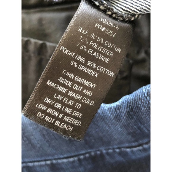 Betabrand Womens Pull On Jeans Size M Stretch Dark Indigo Blue Straight Leg Yoga - Picture 8 of 9